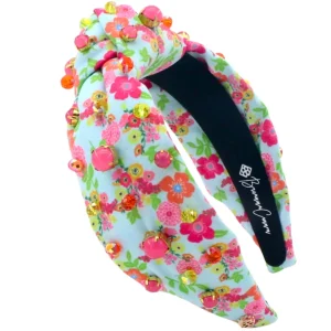 Adult Size Bright Daisy Headband with Crystals & Stones-Brianna Cannon Online