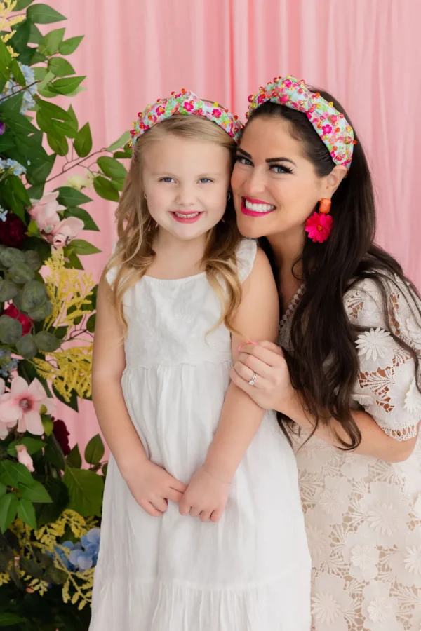 Adult Size Bright Daisy Headband with Crystals & Stones-Brianna Cannon Online