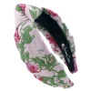 Adult Size Lavender Roses Brocade Headband-Brianna Cannon Clearance