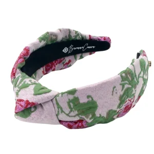 Adult Size Lavender Roses Brocade Headband-Brianna Cannon Clearance