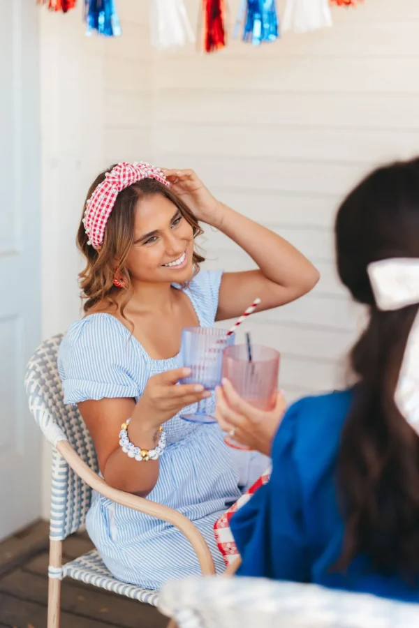 Adult Size Picnic & Pearls Headband-Brianna Cannon Online