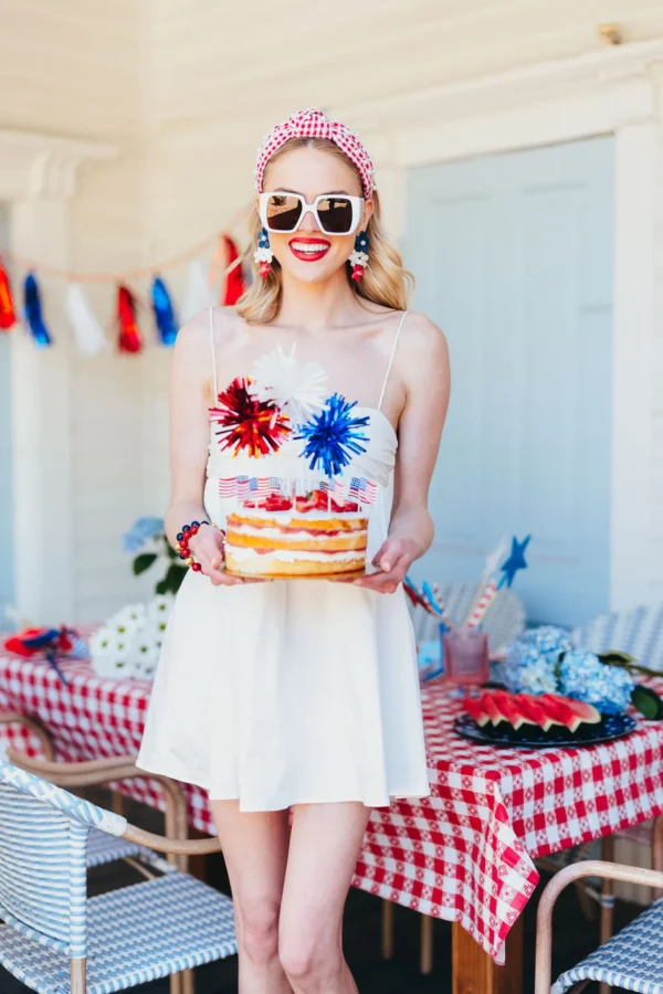 Adult Size Picnic & Pearls Headband-Brianna Cannon Online