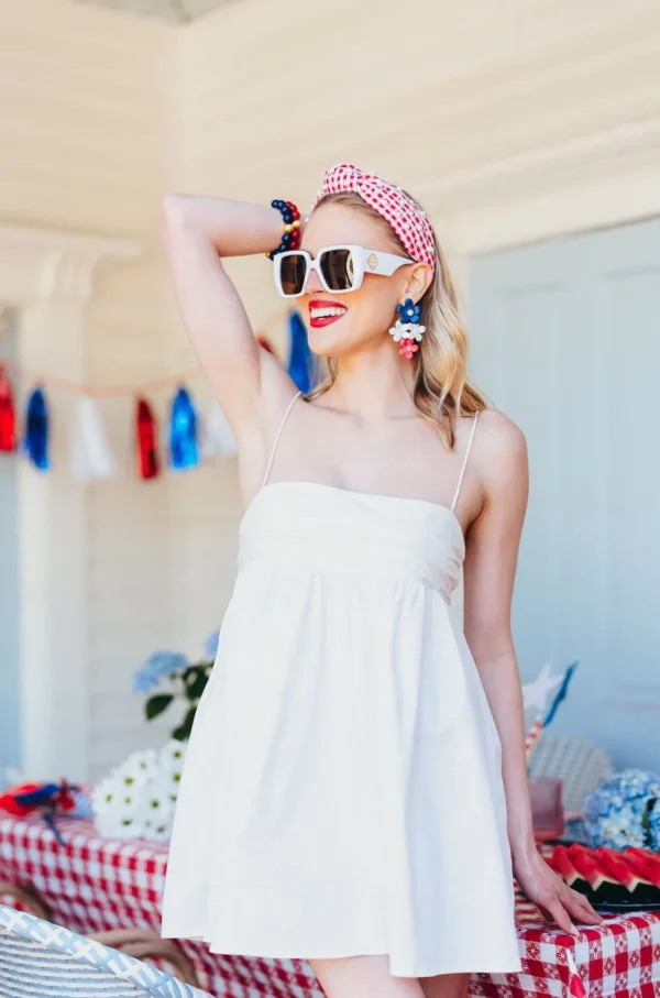 Adult Size Picnic & Pearls Headband-Brianna Cannon Online