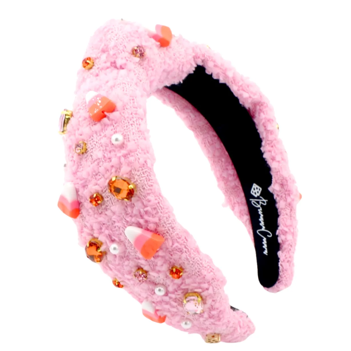 adult_size_pink_candy_cor_0.webp Adult Size Pink Candy Corn Headband with Crystals-Brianna Cannon Sale