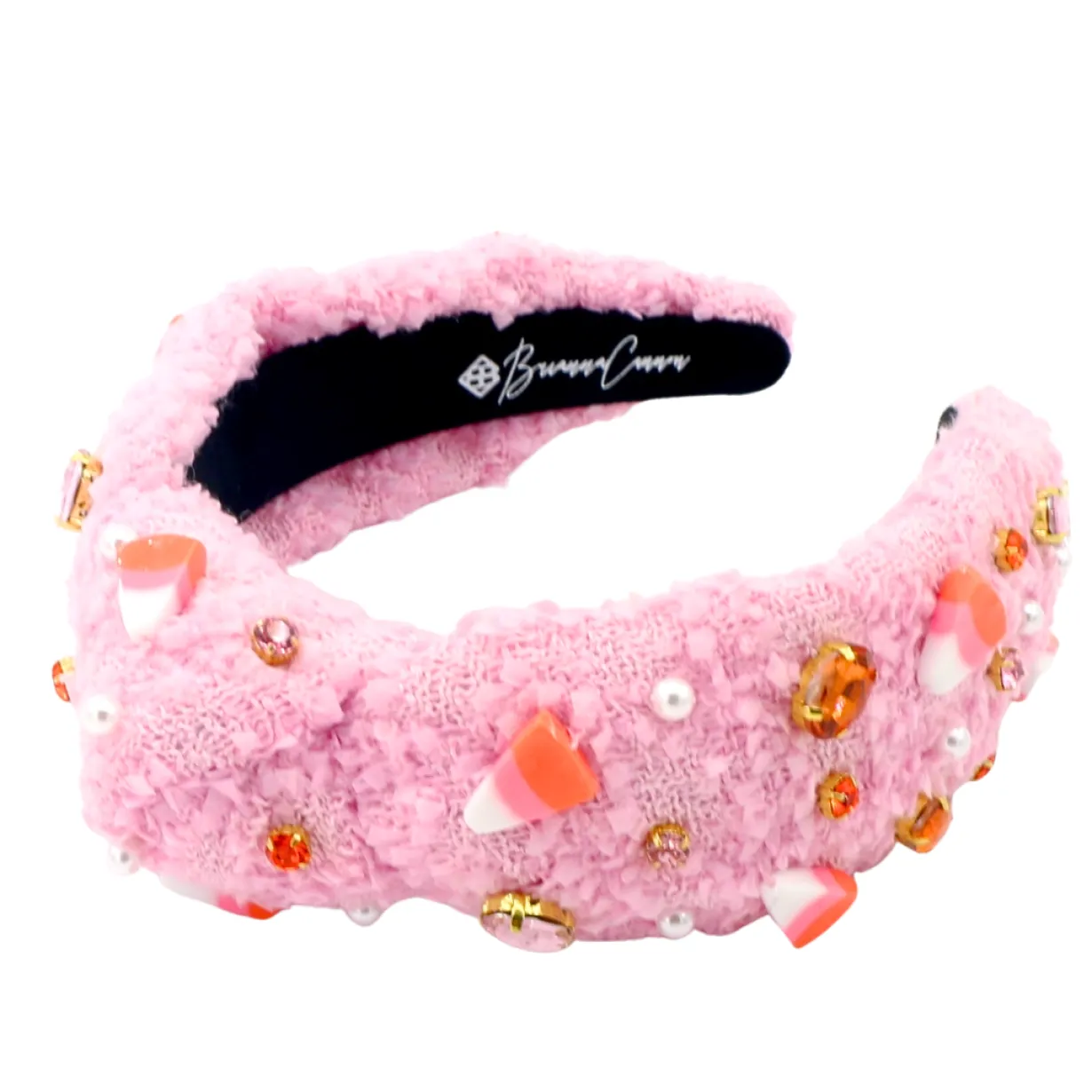 adult_size_pink_candy_cor_6.webp Adult Size Pink Candy Corn Headband with Crystals-Brianna Cannon Sale