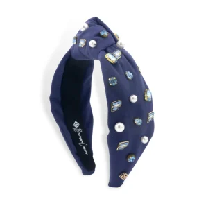 Adult Size Prince of Peace Logo Headband With Pearls and Crystals-Brianna Cannon Sale