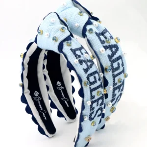 Adult Size Prince of Peace Cross-stitch Headband With Pearls and Crystals-Brianna Cannon Hot