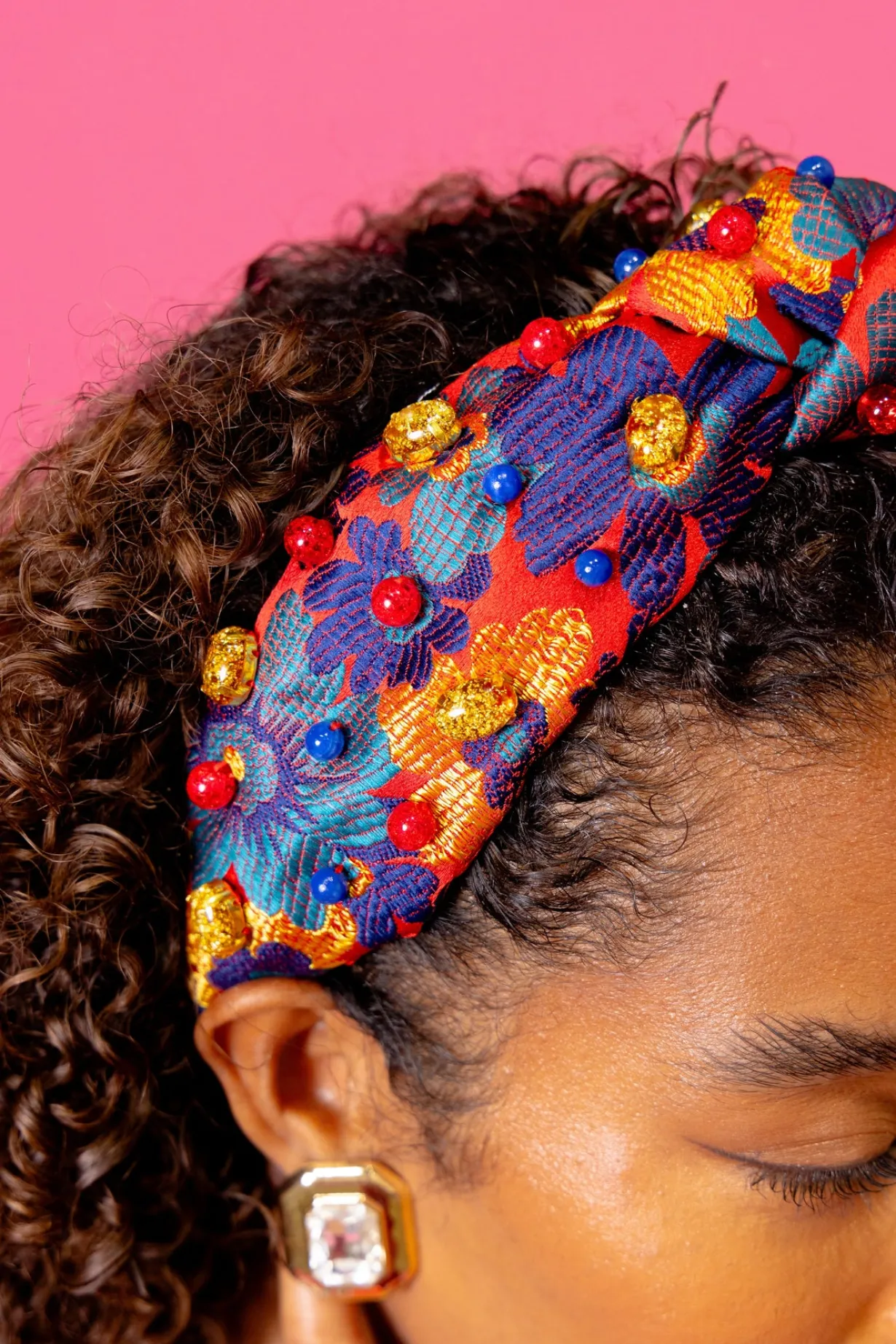 adult_size_red__blue_prim_2.webp Adult Size Red & Blue Primary Floral Headband-Brianna Cannon Discount