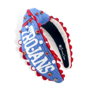 Adult Size TCA TROJANS Cross Stitch Headband-Brianna Cannon Sale