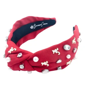 Alabama Crimson Logo Headband-Brianna Cannon Online