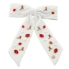 Alabama White Bow Barrette-Brianna Cannon Hot