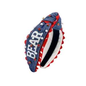 Arizona BEAR DOWN Child Cross Stitch Headband-Brianna Cannon Hot