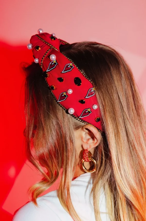 Arizona Cardinals Red Logo Headband-Brianna Cannon Best