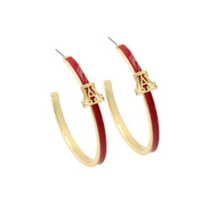 Arizona Logo Hoop Earring-Brianna Cannon Best