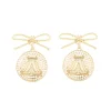 Arizona Logo Pearl Medallion Earring-Brianna Cannon New