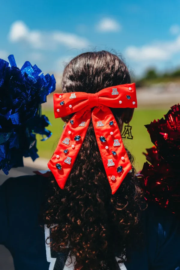 Arizona Red Bow Barrette-Brianna Cannon Discount