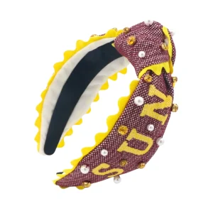 Arizona State Adult SUN DEVILS Cross Stitch Headband-Brianna Cannon Online