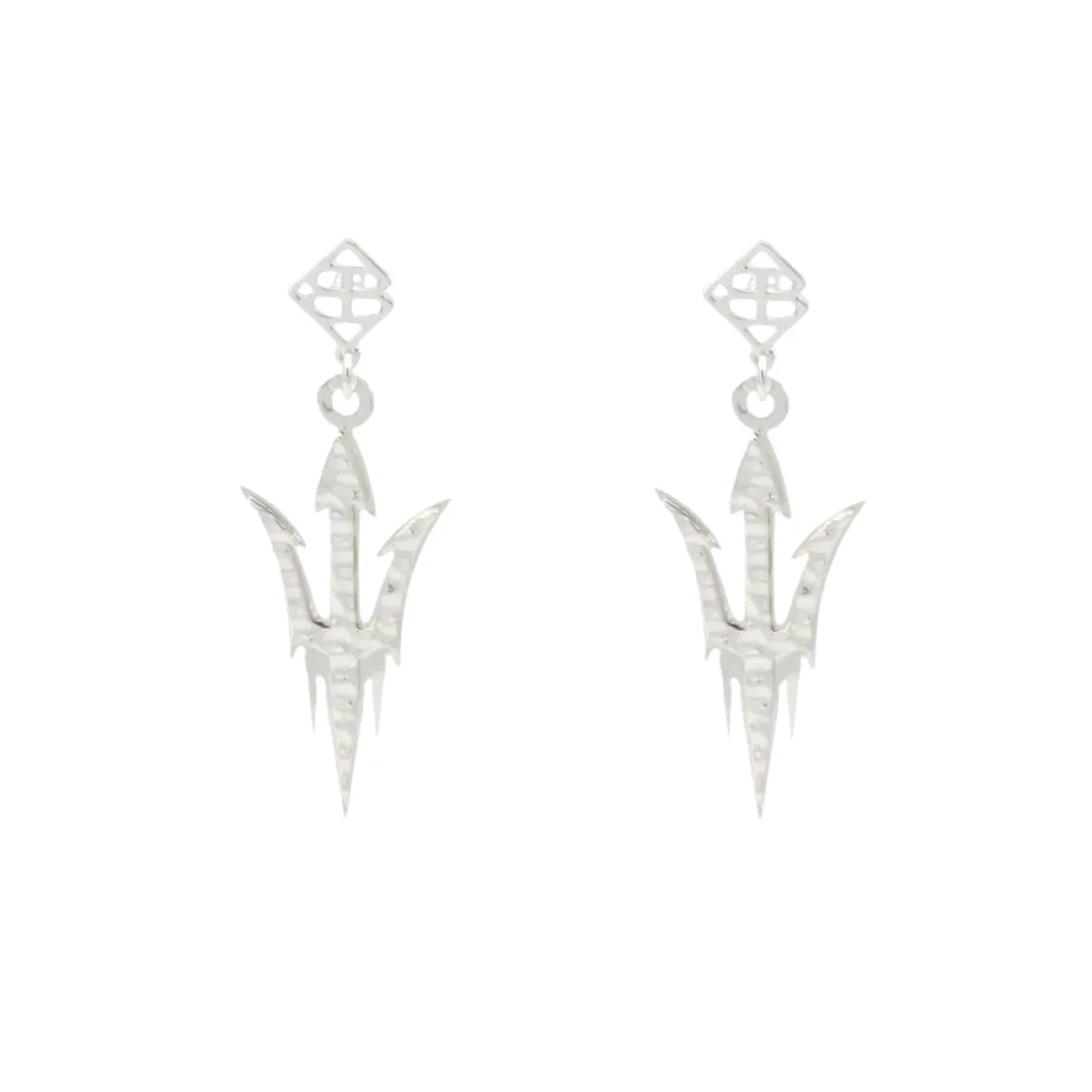 arizona_state_silver_logo_0.webp Arizona State Silver Logo Earring with BC Logo-Brianna Cannon Clearance