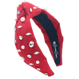 Arkansas Cardinal Red Logo Headband-Brianna Cannon Fashion