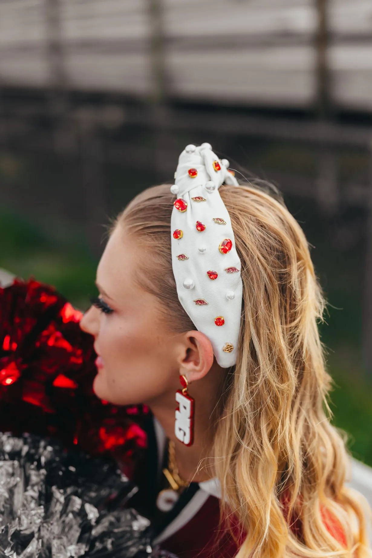 arkansas_white_logo_headb_1.webp Arkansas White Logo Headband-Brianna Cannon Discount