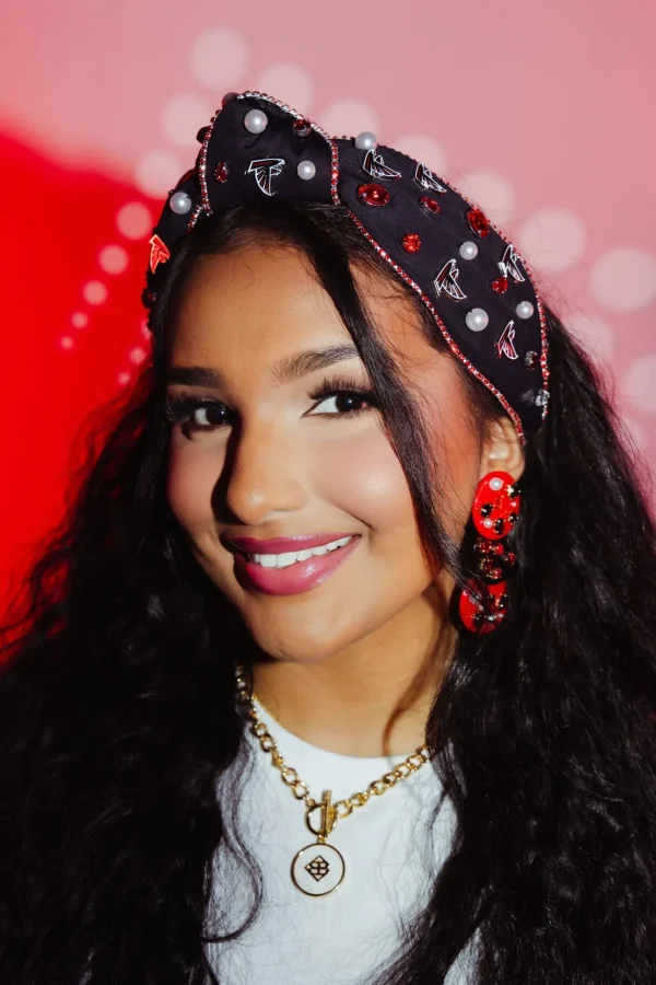 Atlanta Falcons Black Logo Headband-Brianna Cannon Best