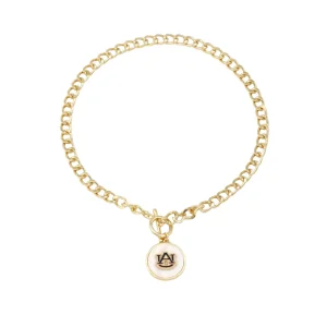 Auburn Logo Necklace-Brianna Cannon Fashion