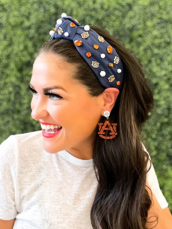 Auburn Logo Headband-Brianna Cannon Hot