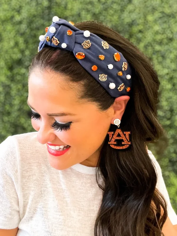 Auburn Logo Headband-Brianna Cannon Hot