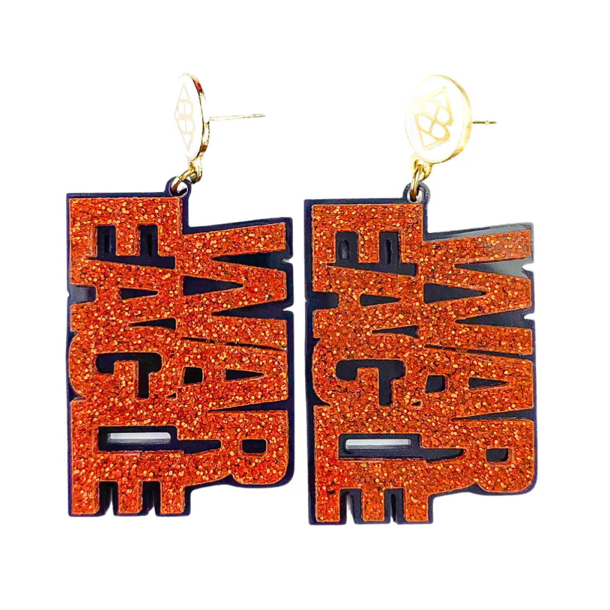 auburn_orange_glitter__na_0-2.webp Auburn Orange Glitter & Navy WAR EAGLE Earrings-Brianna Cannon Clearance