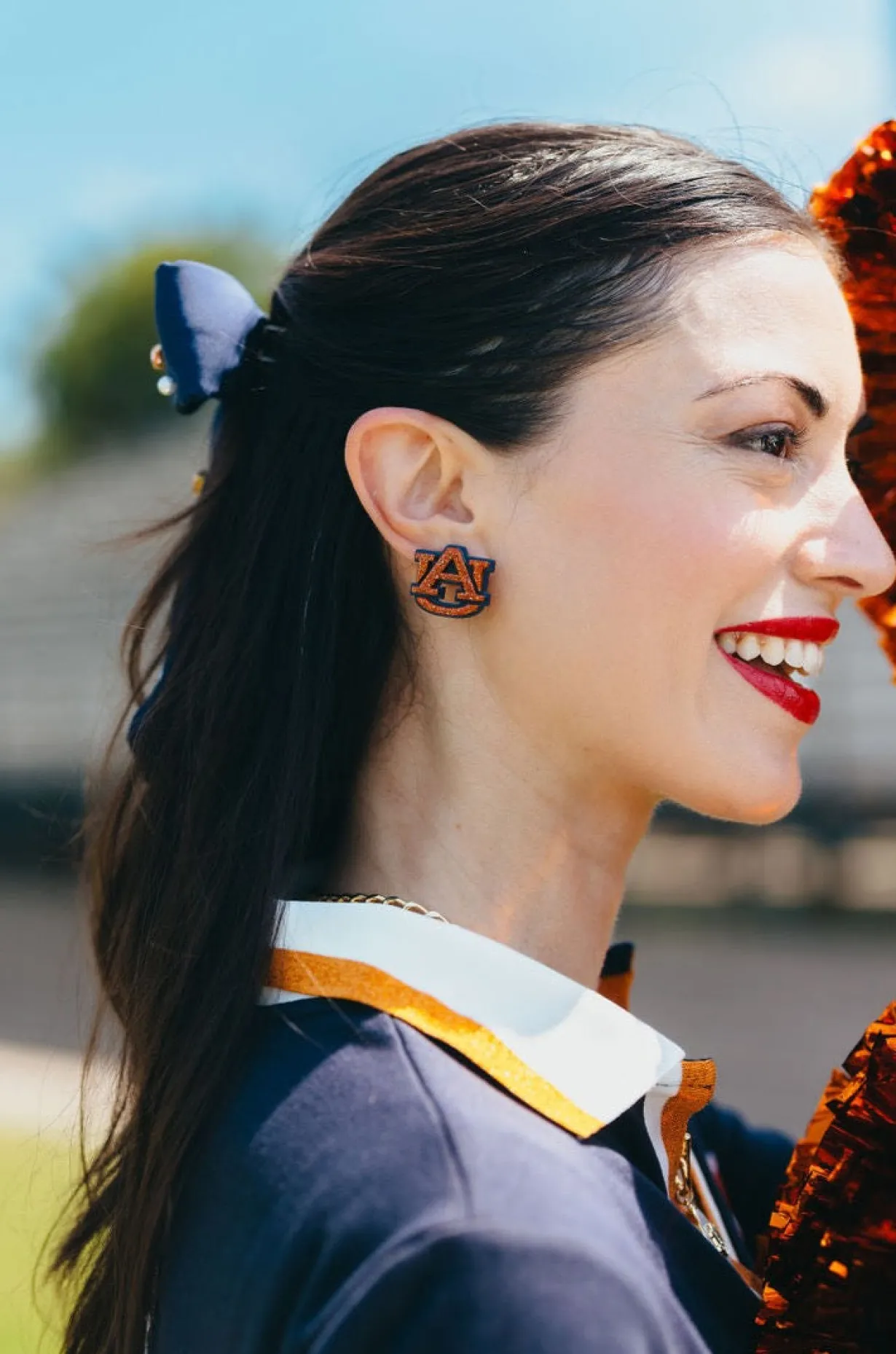 auburn_orange_glitter__na_1.webp Auburn Orange Glitter & Navy AU Logo Studs-Brianna Cannon Best
