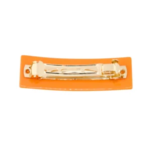 Auburn Orange WAR EAGLE Rectangle Barrette Clip-Brianna Cannon Clearance