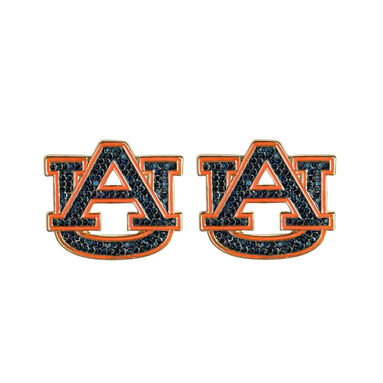 auburn_pav_logo_studs_0.webp Auburn Pavé Logo Studs-Brianna Cannon Clearance