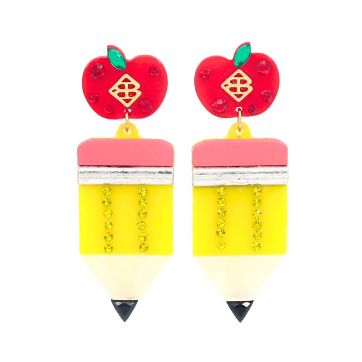 back_to_school_pencil_ear_0.webp Back to School Pencil Earrings-Brianna Cannon Discount