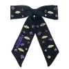 Baltimore Ravens Black Bow Barrette-Brianna Cannon Fashion