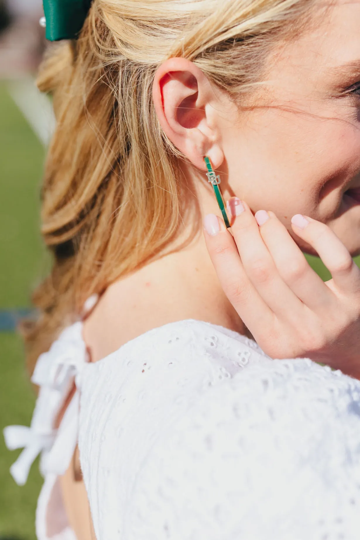 baylor_logo_hoop_earrings_1.webp Baylor Logo Hoop Earrings-Brianna Cannon Best