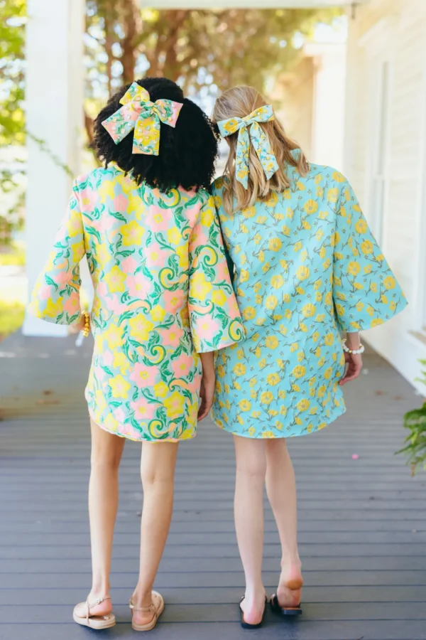 BC Caftan - Golden Cali Flowers-Brianna Cannon Sale