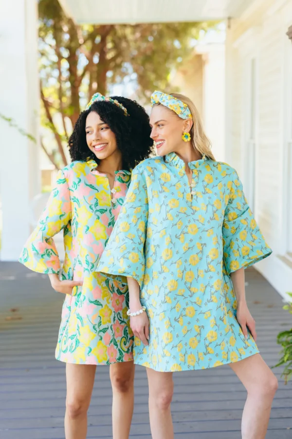 BC Caftan - Golden Cali Flowers-Brianna Cannon Sale