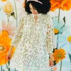 BC Caftan - Pastel Floral Lace-Brianna Cannon Sale
