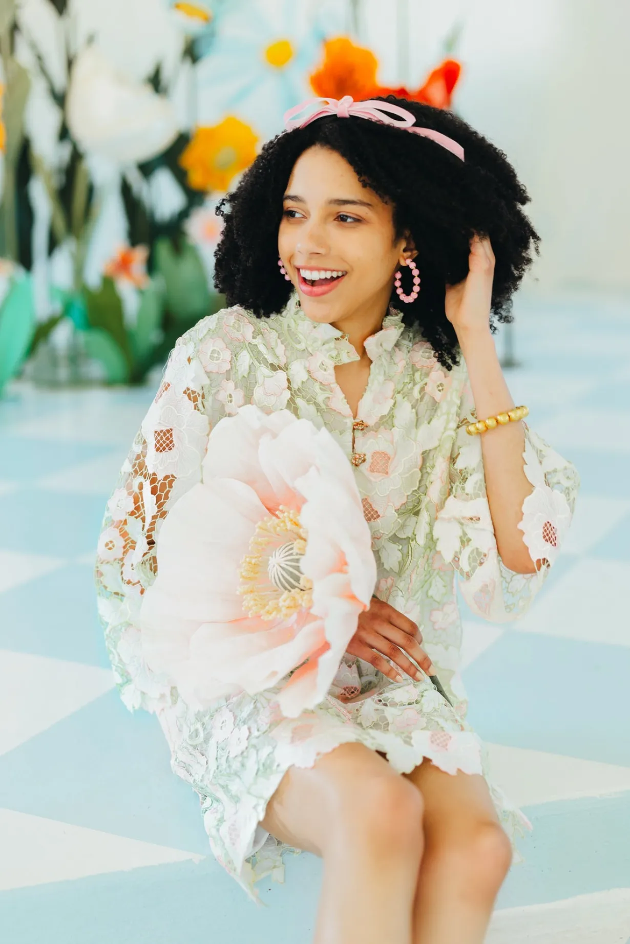 bc_caftan__pastel_floral__3.webp BC Caftan - Pastel Floral Lace-Brianna Cannon Sale