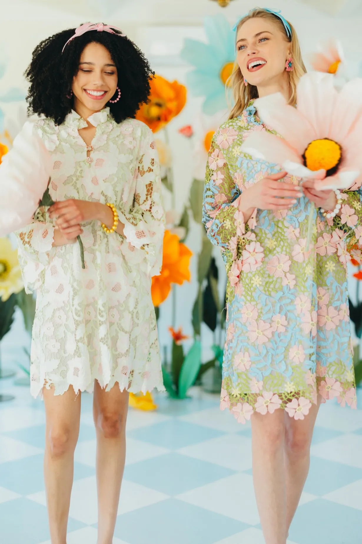 bc_caftan__pastel_floral__4.webp BC Caftan - Pastel Floral Lace-Brianna Cannon Sale