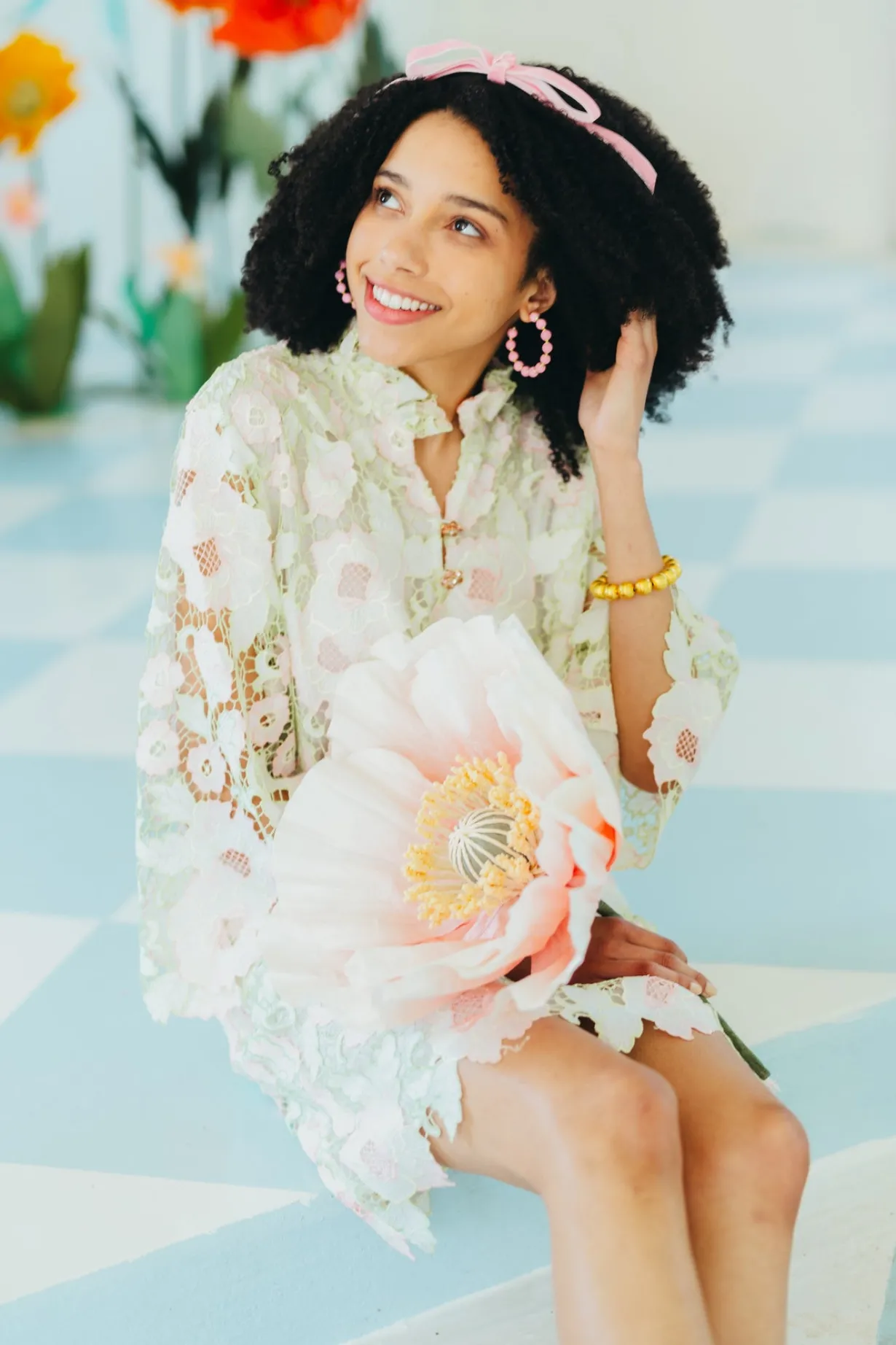 bc_caftan__pastel_floral__7.webp BC Caftan - Pastel Floral Lace-Brianna Cannon Sale