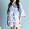 BC Caftan - Powder Blue Floral PRE-ORDER (Est. Ship 3/19)-Brianna Cannon Best