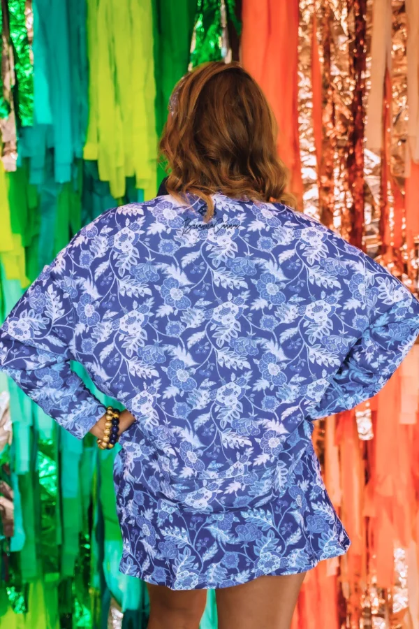 BC Chinoiserie Floral Sweatshirt-Brianna Cannon Discount