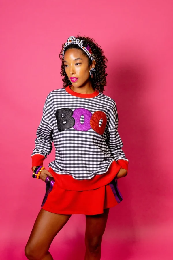 BC Gingham BOO Skirt/Skort-Brianna Cannon Sale