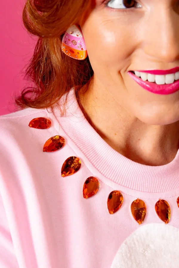 BC Pink Candy Corn Sweatshirt-Brianna Cannon Best
