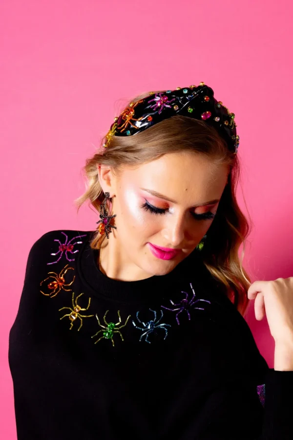 BC Rainbow Spiders Sweatshirt-Brianna Cannon Clearance