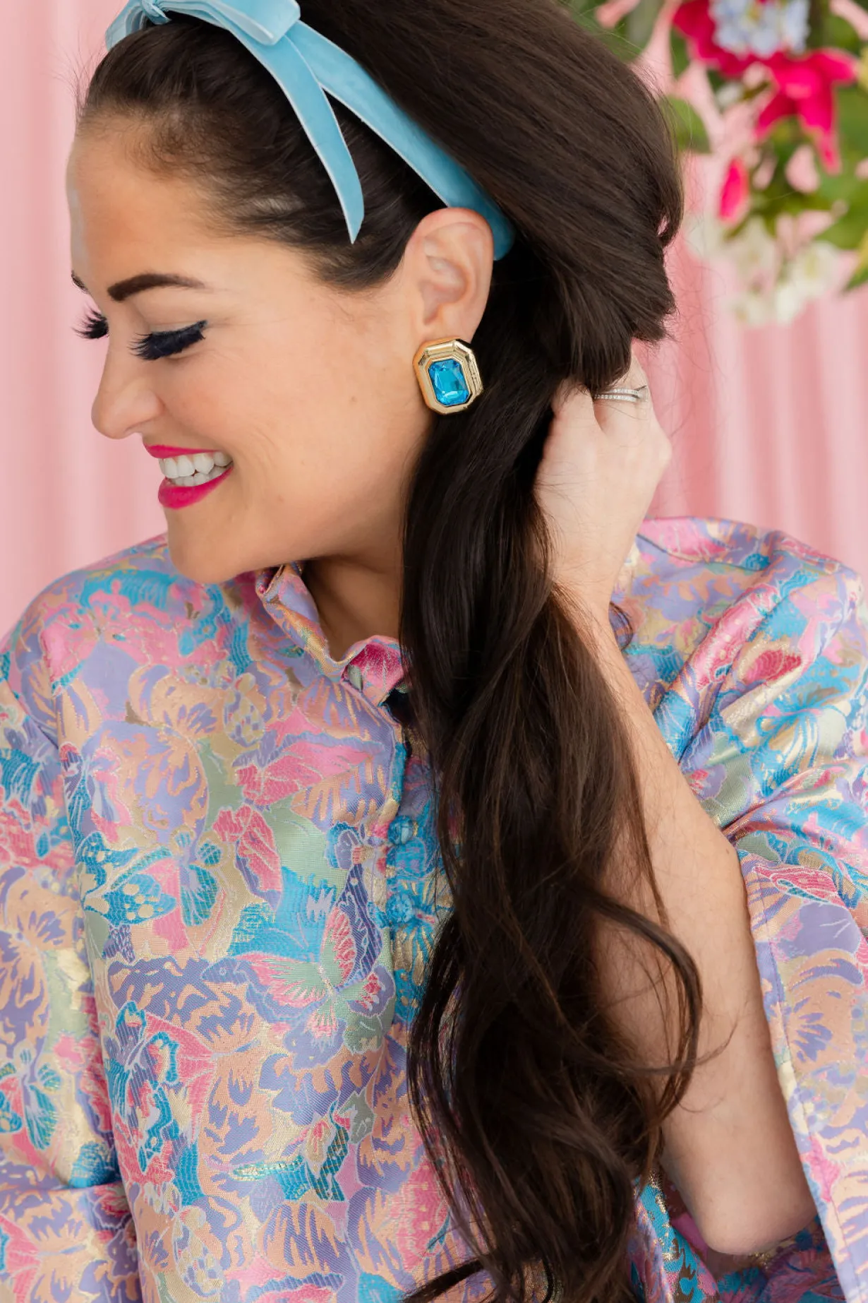 blue_jeweled_studs_1.webp Blue Jeweled Studs-Brianna Cannon Fashion