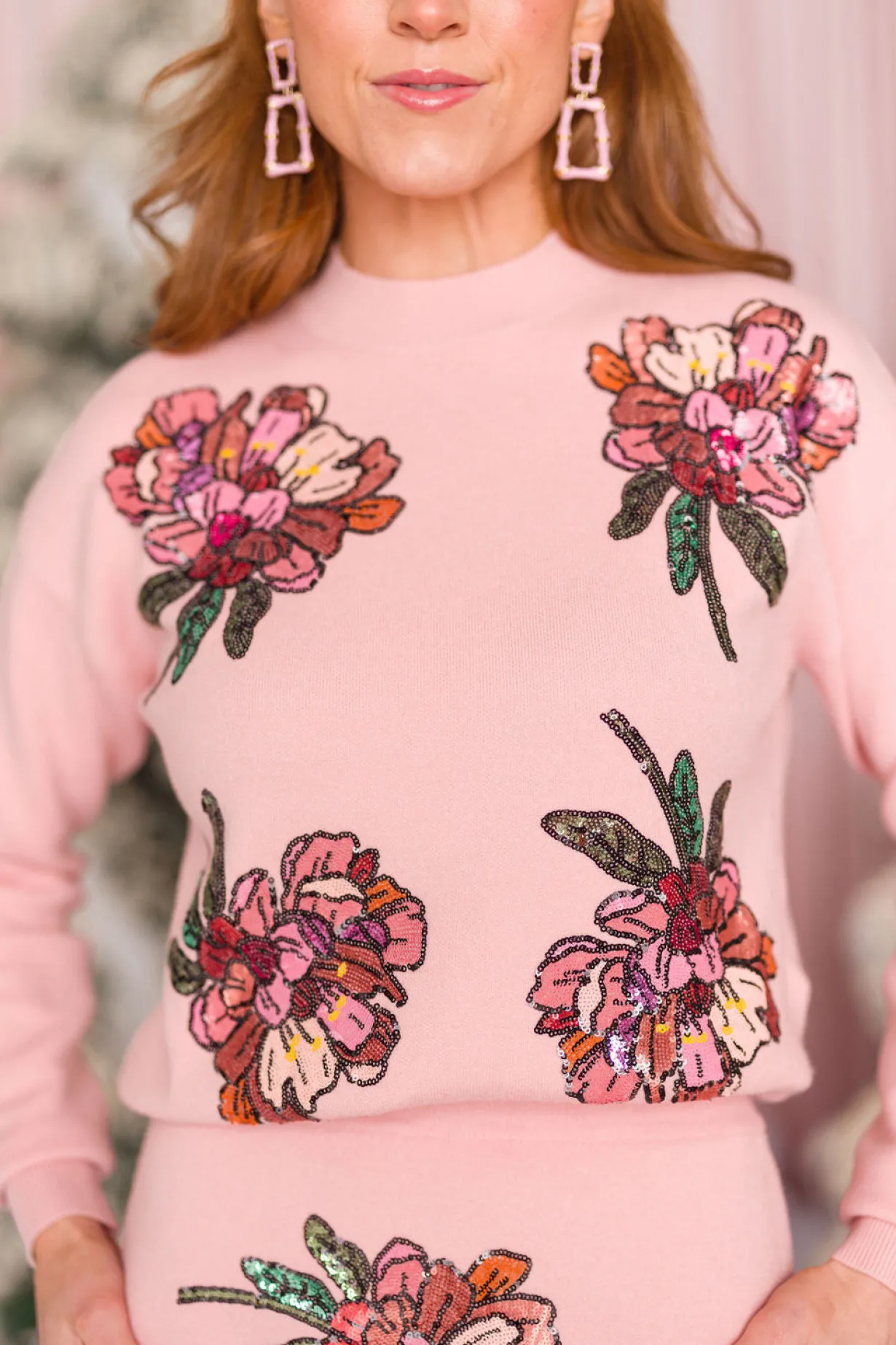 blushing_pink_floral_swea_3.webp Blushing Pink Floral Sweater-Brianna Cannon Sale