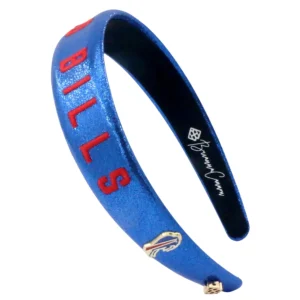 Buffalo Bills Thin Embroidered Headband-Brianna Cannon Discount