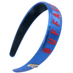 Buffalo Bills Thin Embroidered Headband-Brianna Cannon Discount
